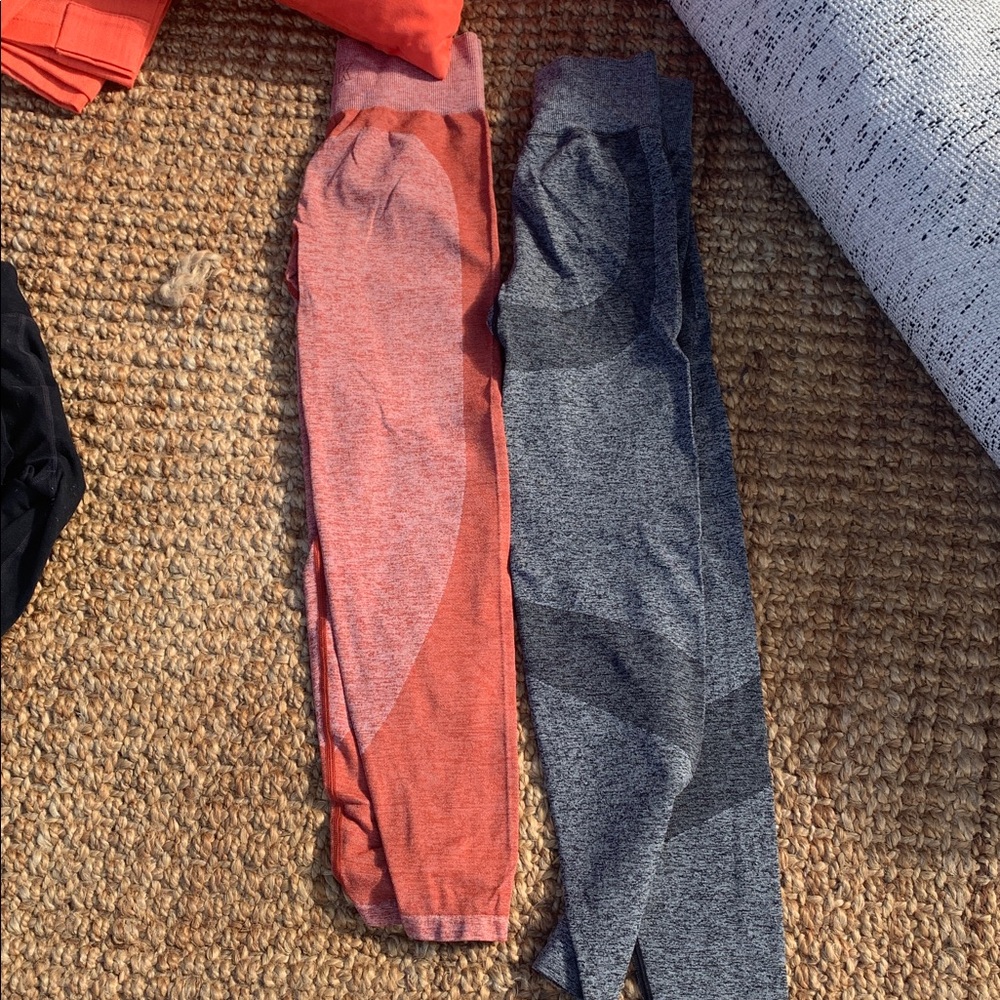 Set of 2 athletic gym pants leggings VS Pink